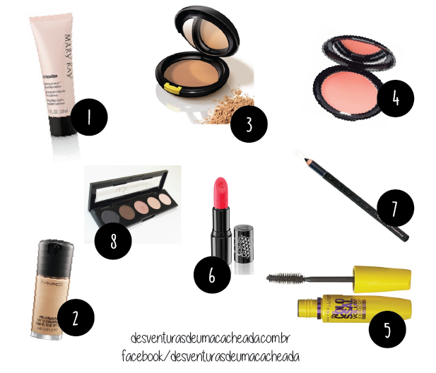 como montar um kit básico de maquiagem