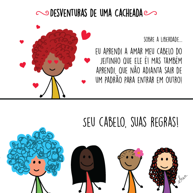 seu cabelo suas regras