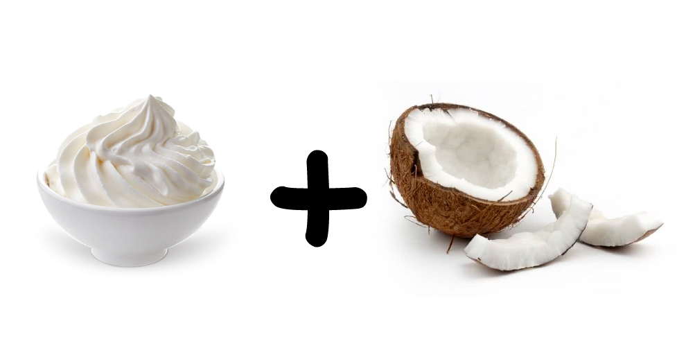 hidratação-de-creme-de-leite-e-leite-de-coco