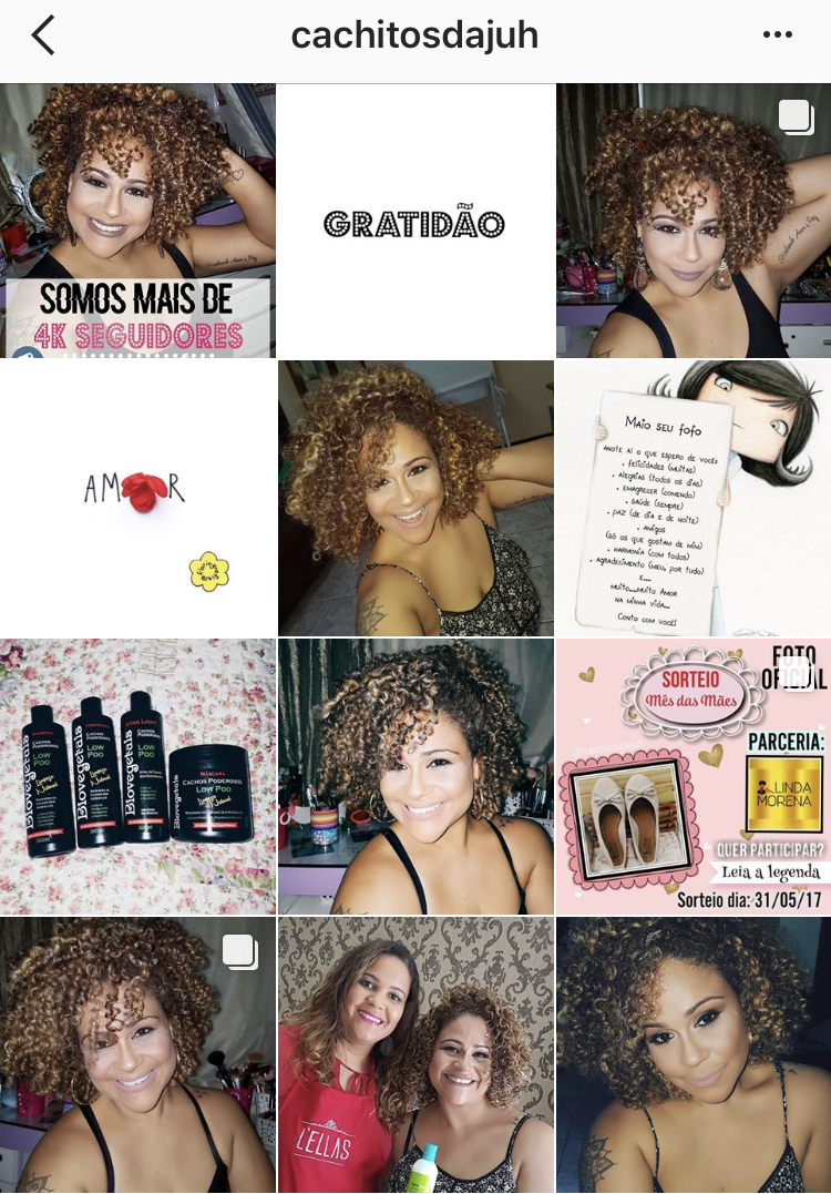 inspirações de crespos e cacheados para seguir no Instagram