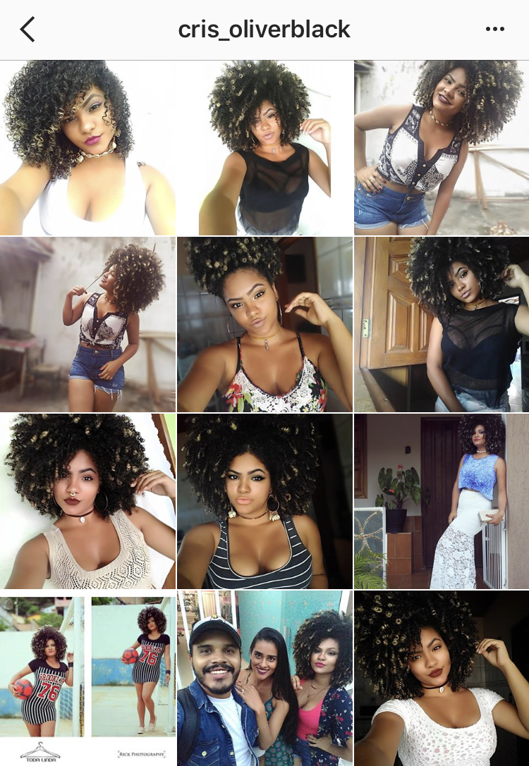 inspirações de crespos e cacheados para seguir no Instagram