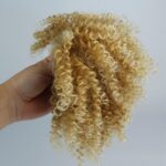 RABO DE CAVALO BIO FIBRA AFRO PUFF LOIRO - 30cm | Soulta - Imagem 10