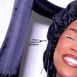 Touca Difusora Preta de Cetim Anti Frizz - Imagem 7