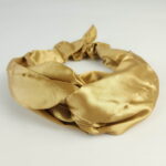 Turbante Ouro de Cetim - Imagem 2