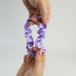 Xuxinha Lilás de Cetim Anti Frizz - Imagem 2