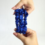 KIT 3 XUXINHAS ANTI FRIZZ E QUEBRA AZUL ROYAL - Imagem 2