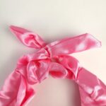 Turbante Rosa Chiclete de Cetim - Imagem 3