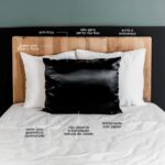 Fronha com ZIPPER Preta de Cetim Anti Frizz - QUEEN SIZE 55X70 - Imagem 2