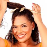 Xuxinha Dourada de Cetim com Laço Pequeno - Imagem 3