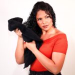 Toalha Gota Fleece + Gaze - Preta - Imagem 3