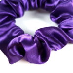 Xuxinha Roxa de Cetim Anti frizz - Imagem 4