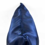 Fronha com ZIPPER Azul Marinho de Cetim Anti Frizz - QUEEN SIZE 55X70 - Imagem 4