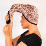 Toalha inteligente - 2 em 1 - algodão + microfibra - Oncinha - Imagem 4