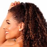 Xuxinha Preta de Cetim com Laço Pequeno - Imagem 4