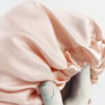 Touca Rosa Pastel POP de Cetim Anti Frizz com Elástico Ajustável - CAMADA UNICA Tamanho:M - Imagem 5