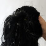 RABO DE CAVALO ONDULADO BIO FIBRA PRETO - 70cm - Imagem 7