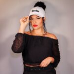 Boné da Soulta: Proteção UV 50+ forro de cetim para Cachos Livres e protegidos - Branco - Imagem 5