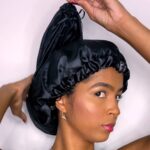 Touca Alongada  Preta Anti- Encolhimento e Frizz | Soulta - Imagem 7