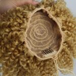 RABO DE CAVALO BIO FIBRA AFRO PUFF LOIRO - 30cm | Soulta - Imagem 8