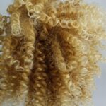 RABO DE CAVALO BIO FIBRA AFRO PUFF LOIRO - 30cm | Soulta - Imagem 9