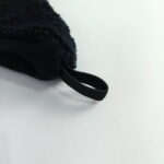 Toalha Gota Fleece + Gaze - Preta - Imagem 8