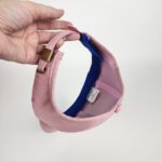 Boné da Soulta: Proteção UV 50+ forro de cetim para Cachos Livres e protegidos - Rosa Bebe - Imagem 3