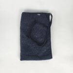 Toalha de microfibra para salão - Livre de manchas com descolorante - PRETA - Imagem 2