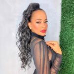 RABO DE CAVALO ONDULADO BIO FIBRA PRETO - 70cm - Imagem 2